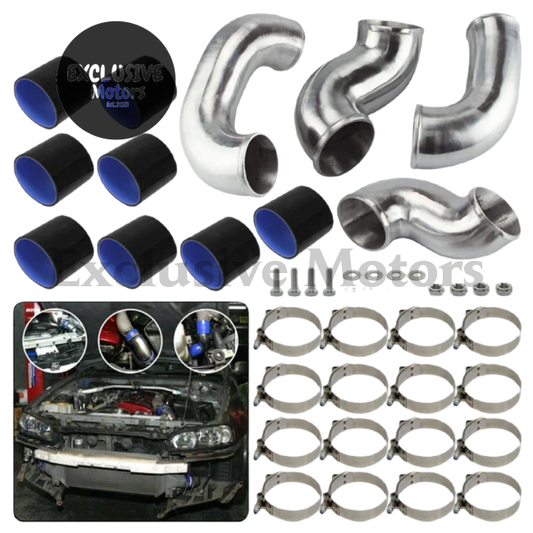 Front Mount Intercooler Pipe Piping Kit for Nissan Skyline R33/R34 GTR RB26DETT