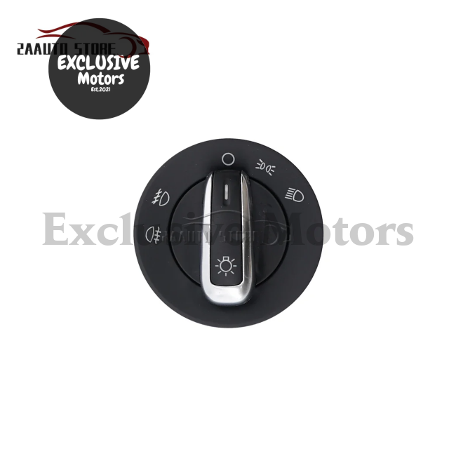 Headlight Fog Light Control Switch for A4 B6, TT 8N, Transporter T5 (17-Pin)