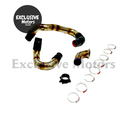 Titanium Charge Pipe + Titanium Turbo Inlet Pipe for Audi S4/S5 3.0T B9