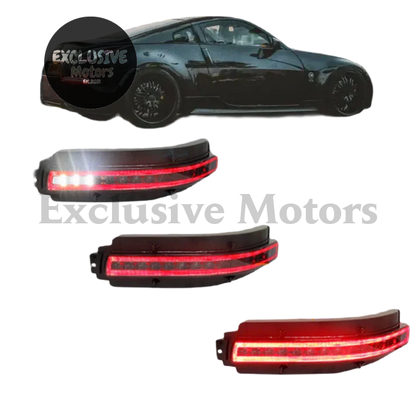 Bumper LED Tail Lights / Indicators for Nissan 350Z 2003-2009