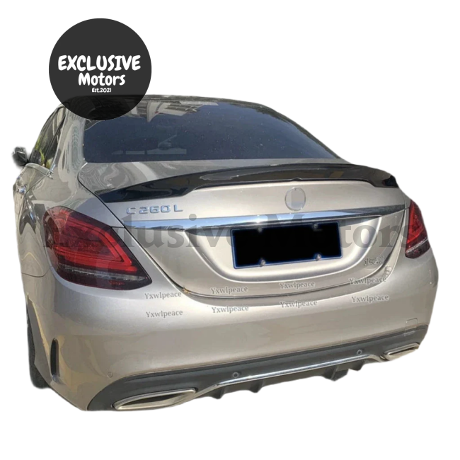 Boot Spoiler Wing for Mercedes-Benz W205 C-Class (2015-2019)