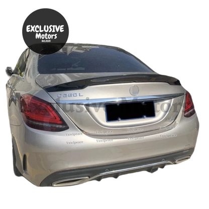 Boot Spoiler Wing for Mercedes-Benz W205 C-Class (2015-2019)