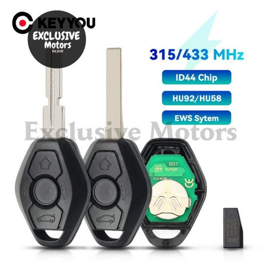 Remote Car Key for BMW E38, E39, E46, X3, X5, Z3, Z4, 1/3/5/7 Series