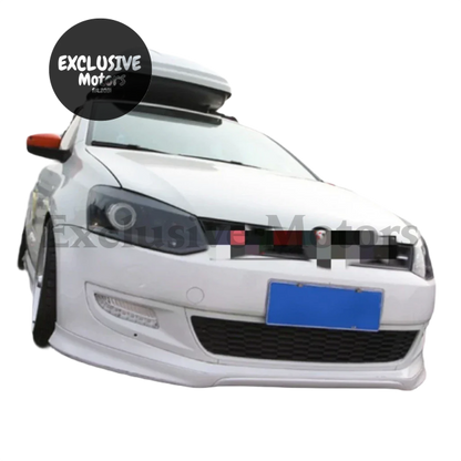 Front Bumper Lip Body Kit for Volkswagen Polo (2010-2013) – 2 Pieces