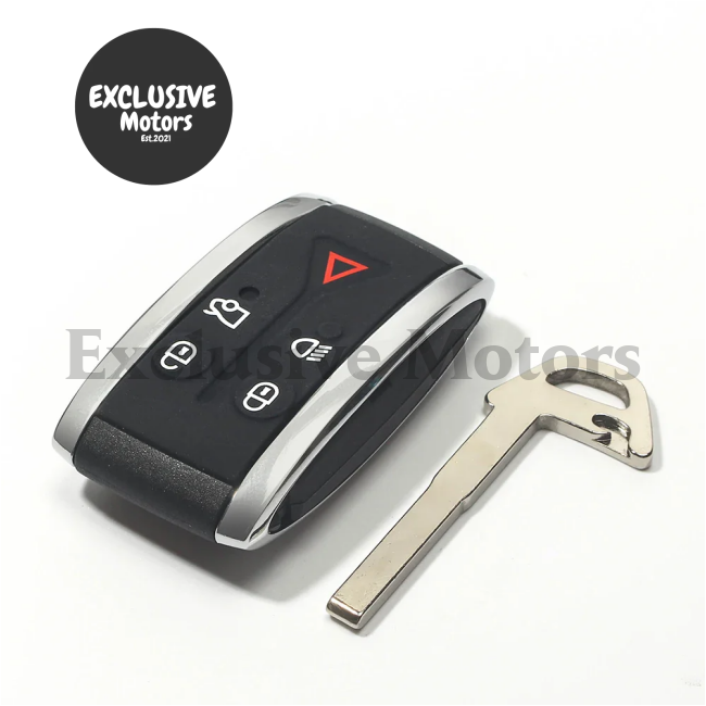 5-Button Key for Jaguar X-Type, S-Type, XKR, XF (2007-2012)