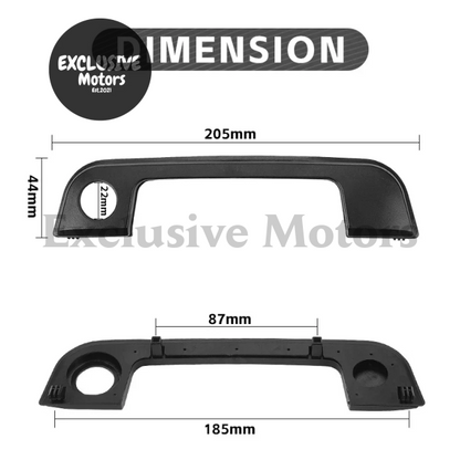 Door Handle Kit Covers for BMW E36, E34, E32 (1982-1998, 1990-1996)