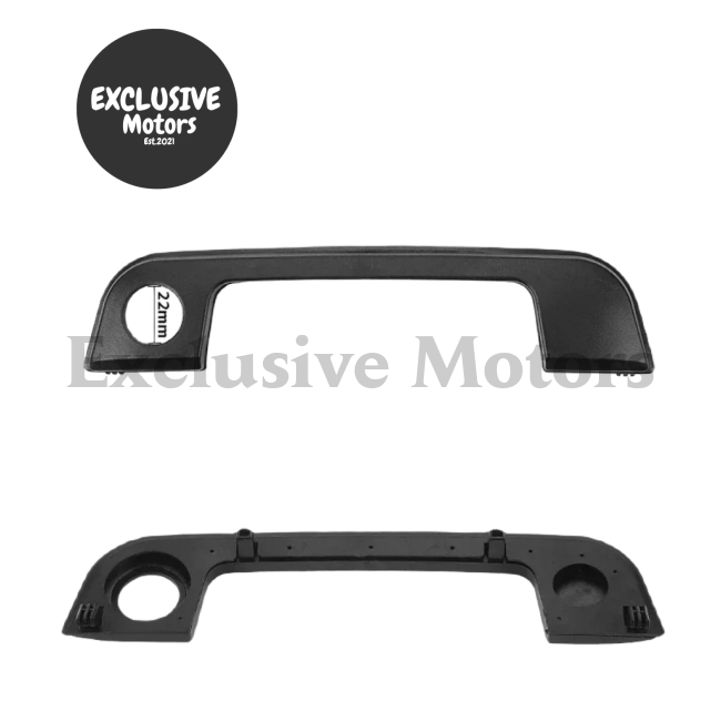 4-Piece Black Door Handle Kit Covers for BMW E36, E34, E32