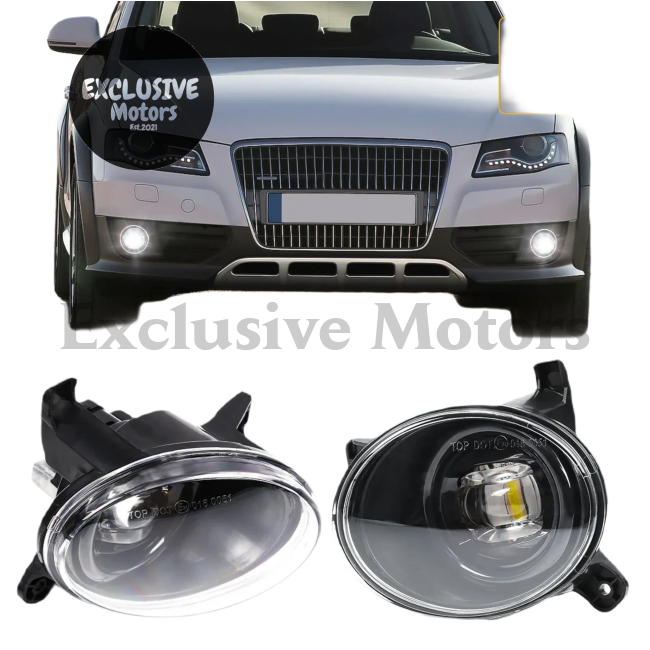 LED Fog Lights for Audi A1, A4, A5, A6, Q3 & Passat CC (2008-2014)