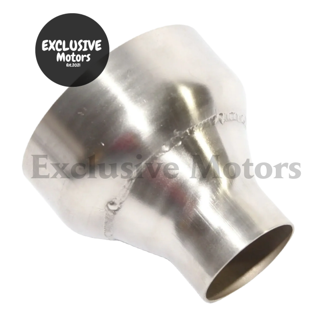 2" OD to 4" OD 3.8" Length DIY Exhaust Piping Pipe Reducer