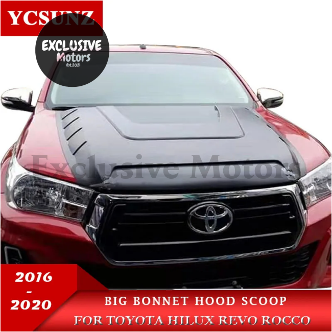 Bonnet Hood Scoop for Toyota Hilux Revo & Fortuner (2016-2020)