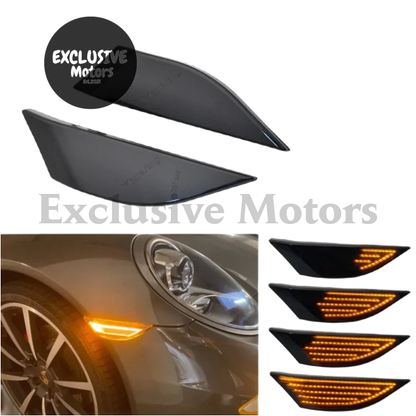 Dynamic Side Marker Turn Signal for Porsche 991 (2012-2019), 718 (2016-2022)