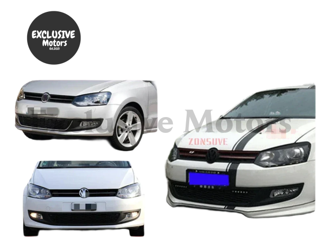 Front Bumper Lip Body Kit for Volkswagen Polo (2010-2013) – 2 Pieces