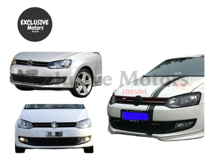 Front Bumper Lip Body Kit for Volkswagen Polo (2010-2013) – 2 Pieces