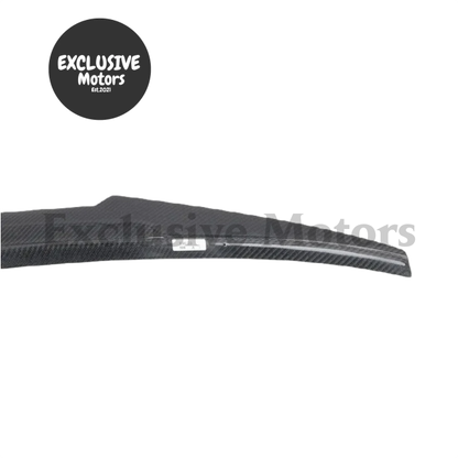 Carbon Fiber Boot Lid Spoiler - M4 Style Ducktail for BMW E46 (1999-2005)