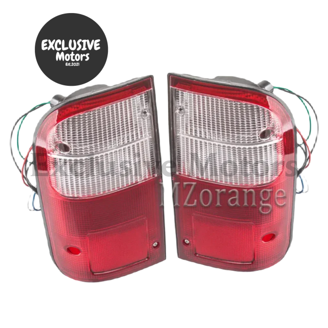 Tail Lights x 2 Without Bulb for Toyota Hilux KZN (1997-2006)