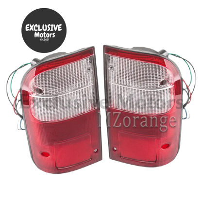 Tail Lights x 2 Without Bulb for Toyota Hilux KZN (1997-2006)