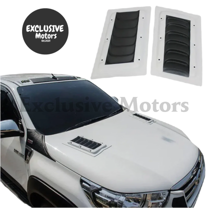 Side Bonnet Scoop Hood  for Toyota Hilux Revo Rocco & Fortuner (2016-2022)