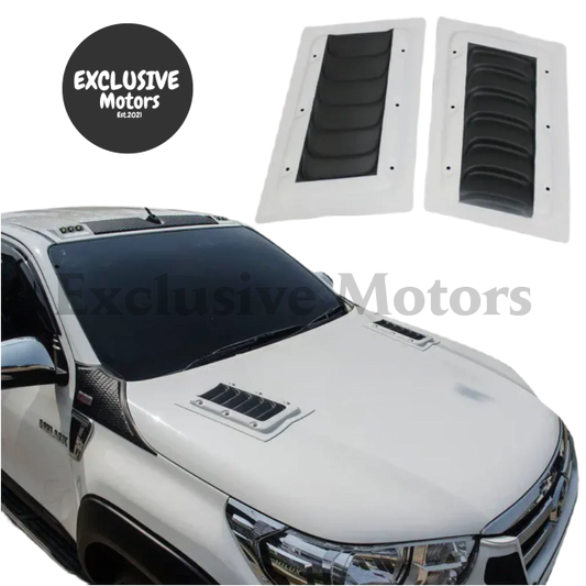 Side Bonnet Scoop Hood  for Toyota Hilux Revo Rocco & Fortuner (2016-2022)