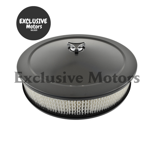 14"x3" Air Cleaner Recessed Base for Holley, Edelbrock, Rochester, Quadrajet