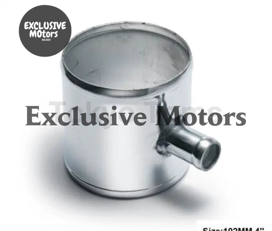 Universal Bov T-Pipe 102Mm 4" Outlet 25Mm Blow Off Valve T Joint Adaptor For BMW Mini Cooper S Jcw W11 R52 - Tokyo Tom's