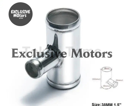 Universal Bov T-Pipe 38Mm 1.5" Outlet 25Mm Blow Off Valve T Joint Adaptor For BMW E30 325I 318I M3 - Tokyo Tom's