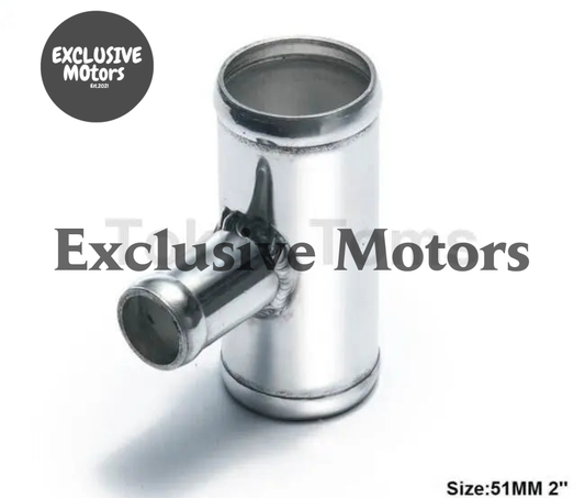 Universal Bov T-Pipe 51Mm 2" Outlet 25Mm Blow Off Valve T Joint Adaptor For BMW E39 5-Series (2000- ) - Tokyo Tom's