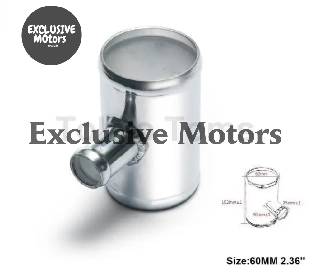 Universal Bov T-Pipe 60Mm 2.36" Outlet 25Mm Blow Off Valve T Joint Adaptor For BMW E34 - Tokyo Tom's