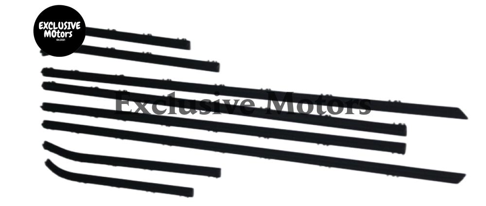Door Weather Seal Set for Chrysler Valiant VH/CH Hardtop (1971-1978)