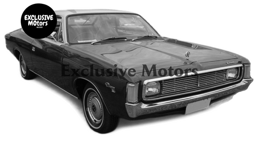 Rubber Kit - 1/4 Vent Glass Lock Strips, Valiant VH CH Hardtop (1971-1978)