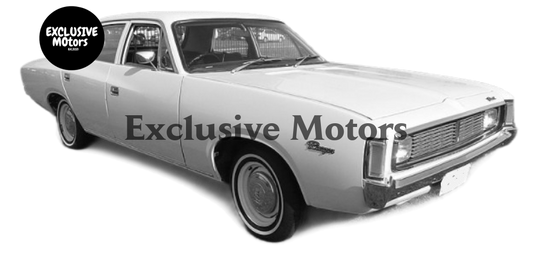 Black Lock Strips for Front Vent Windows VH Sedan (1971-1973)