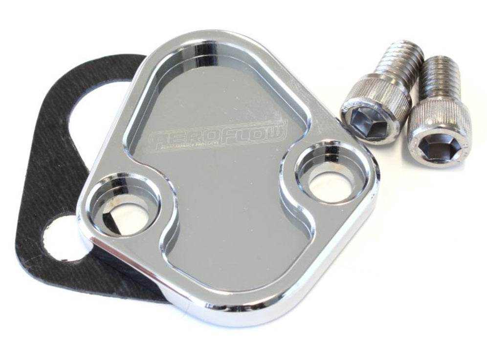 Billet Alloy Fuel Pump Block Off Plate for Chrysler Valiant (1962-1981)