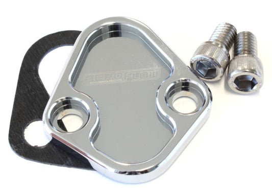 Billet Alloy Fuel Pump Block Off Plate for Chrysler Valiant (1962-1981)