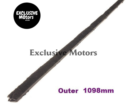 Outer Tailgate Seal 1098mm for Chrysler Valiant Safari Wagon (1967-1971)