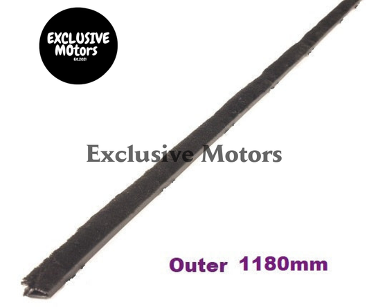 Outer Tailgate Seal 1180mm for Chrysler Valiant Safari Wagon (1967-1971)