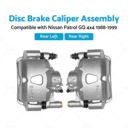 LH  RH Rear Disc Brake Caliper Assembly Suitable For Nissan Patrol GQ 4x4 88-99-1