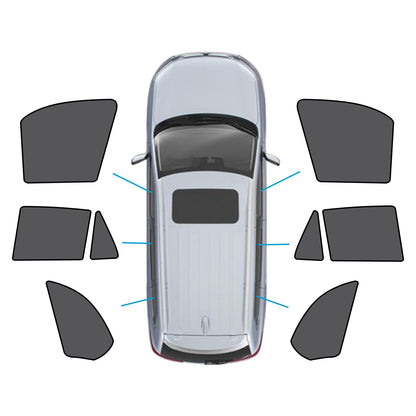 Car Window Sun Shade Magnetic Mesh Blind Suitable For BMW X5 E70 2006-2013-0
