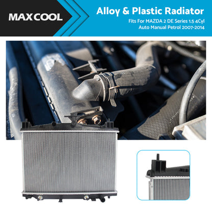 RADIATOR for MAZDA 2 DE Series 1. 5 4Cyl Auto Manual Petrol 2007-2014-2