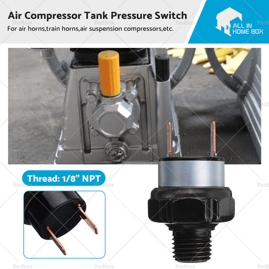 1 8inch NPT end Air Compressor Pressure Tank Control Switch Off 90-120 PSI-0