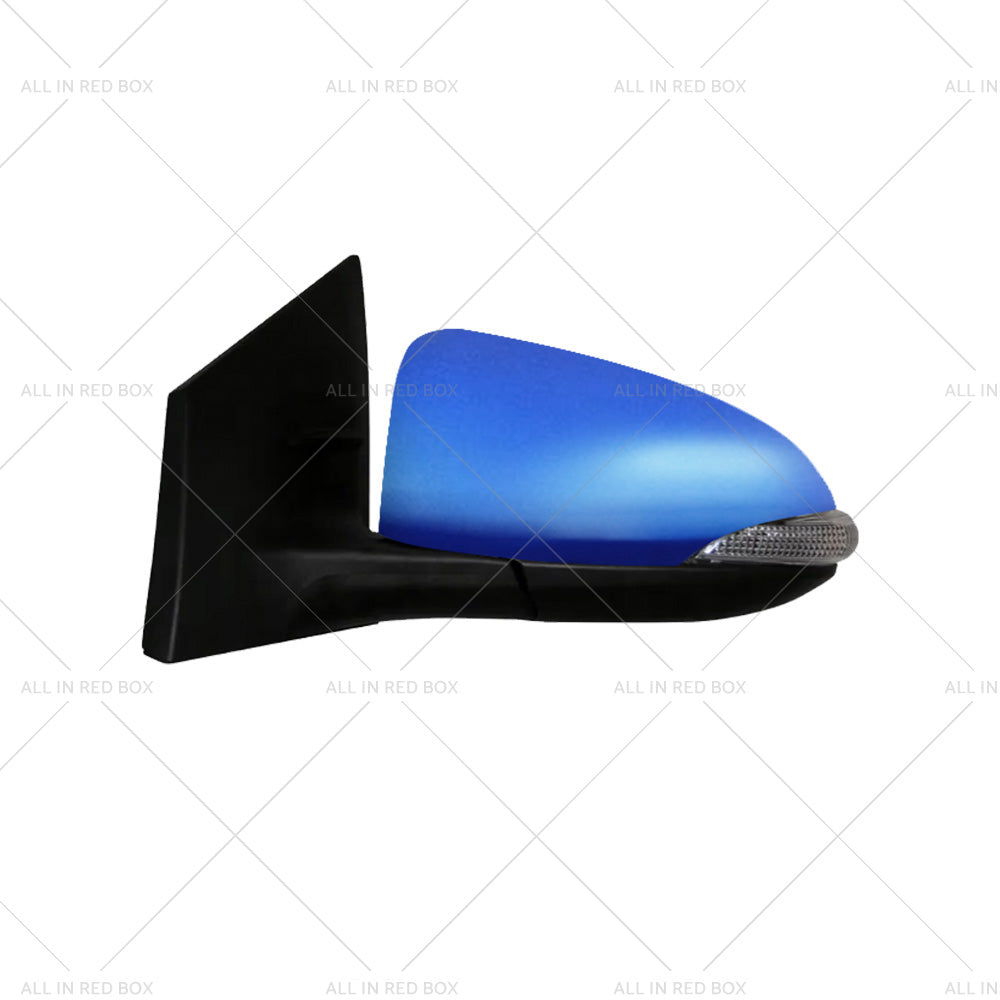 Door Mirror Suitable for Toyota Corolla ZRE182 2012-2018 Hatch Left Blue Heated