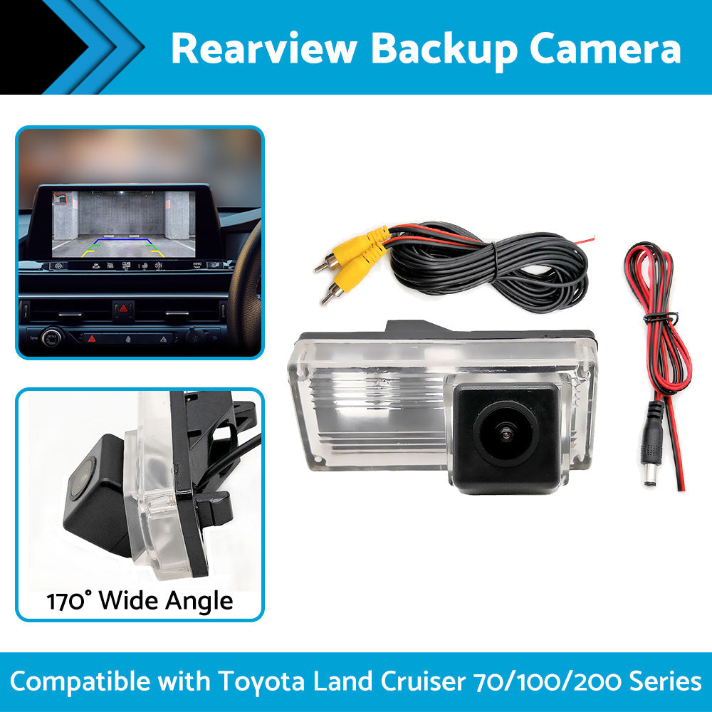 Car Rear View Backup Camera Suitable For Toyota Land Cruiser 70 100 200 Series-2