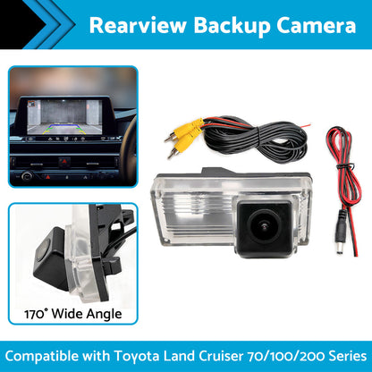 Car Rear View Backup Camera Suitable For Toyota Land Cruiser 70 100 200 Series-2