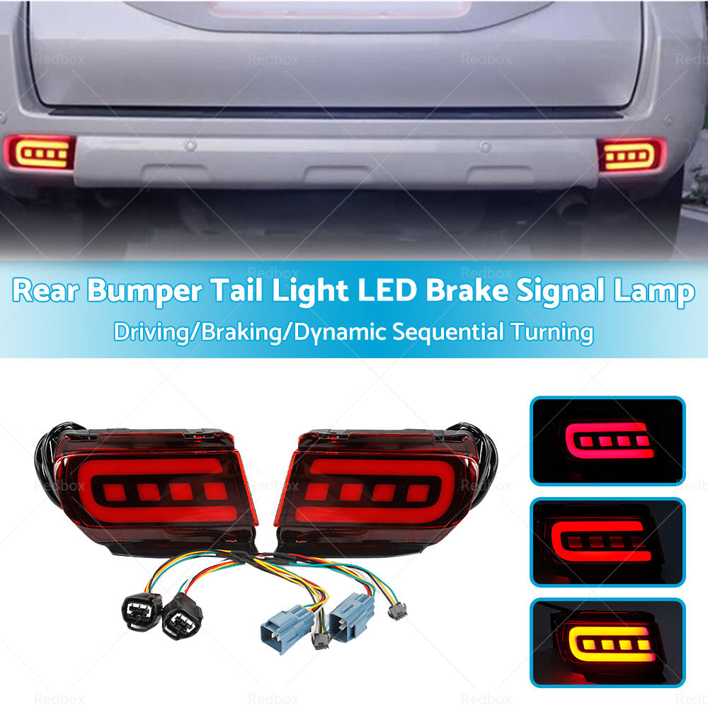 Suitable For Toyota Prado 2010-2022 Rear Bumper Tail Light LED Brake Signal Lamp