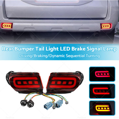 Suitable For Toyota Prado 2010-2022 Rear Bumper Tail Light LED Brake Signal Lamp