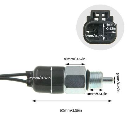 Reverse Light Switch Suitable For Nissan Navara D22 VG33 YD25 2.5L ZD30 3.0L 1997-2015-3