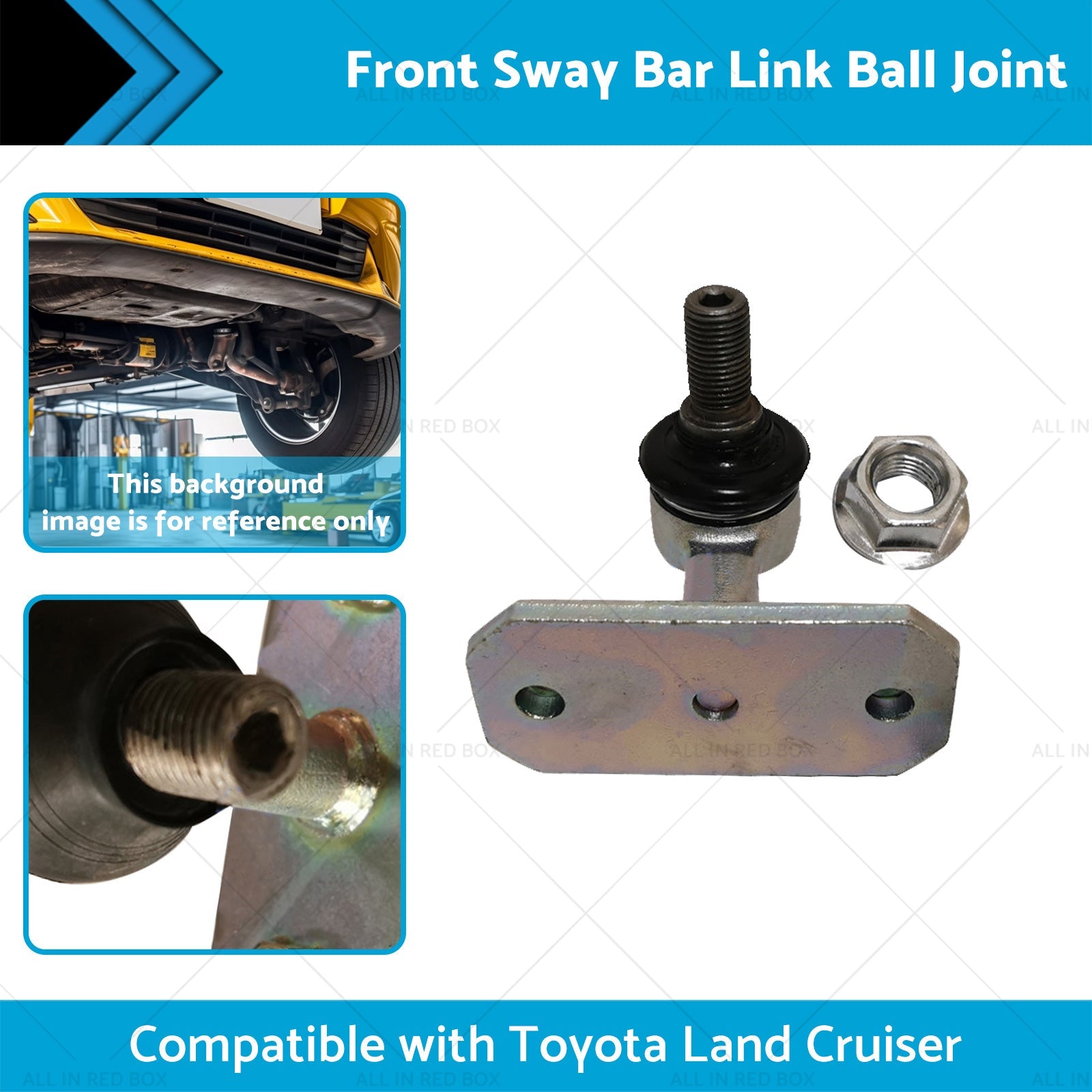 1x Front Sway Bar Link Suitable for 48802-60050 Toyota Land Cruiser 100 98-07-1