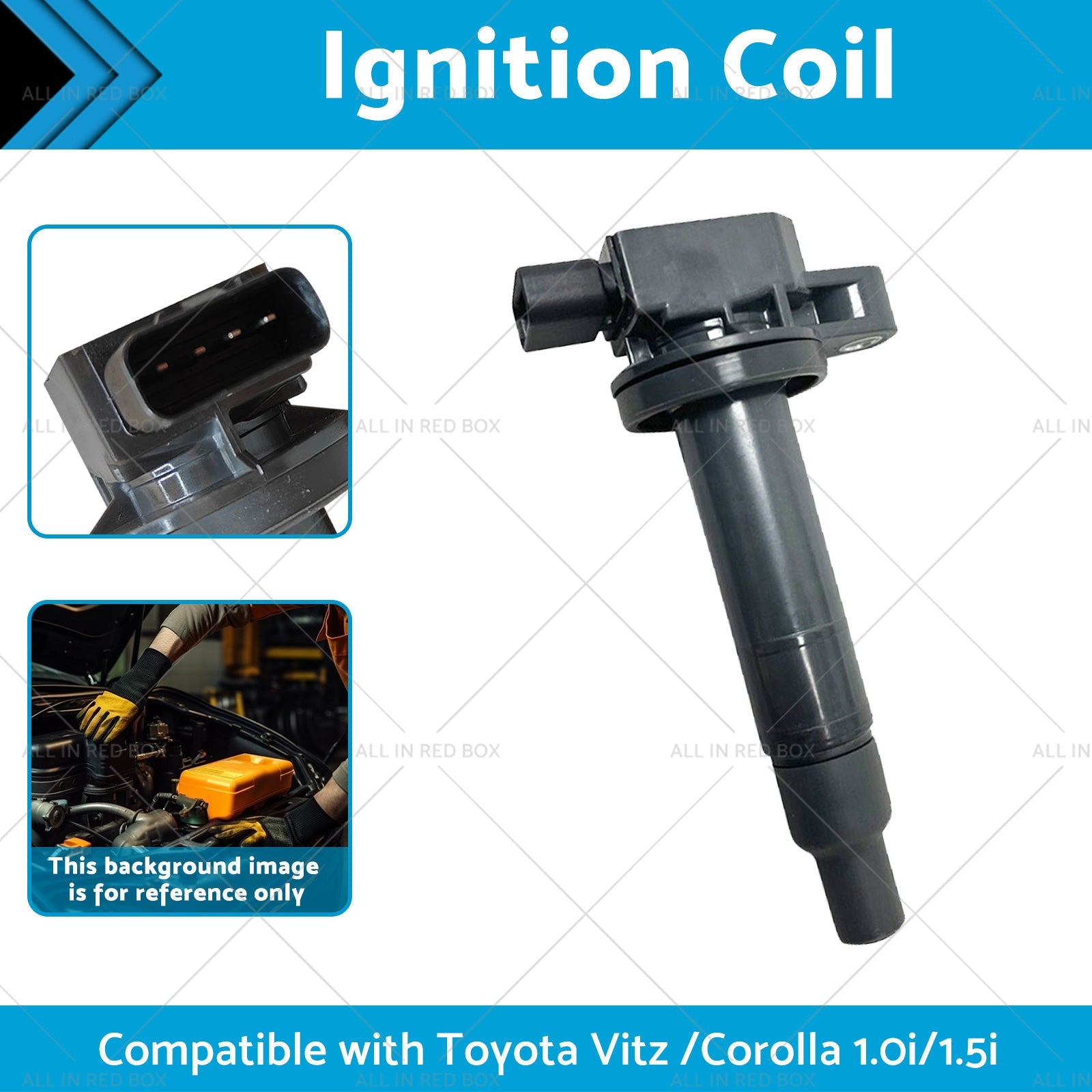 9091902240 Ignition Coil Suitable for Toyota Vitz  00  or Corolla  13  1. 0i or 1. 5i-1
