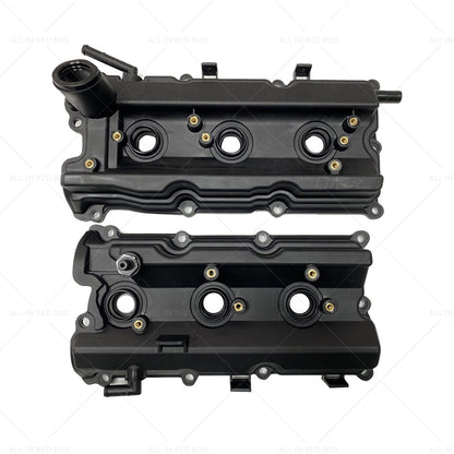 2PCS Engine Valve Cover Suitable For Nissan 350Z Z33 3. 5L VQ35 VQ35DE 2002-2006
