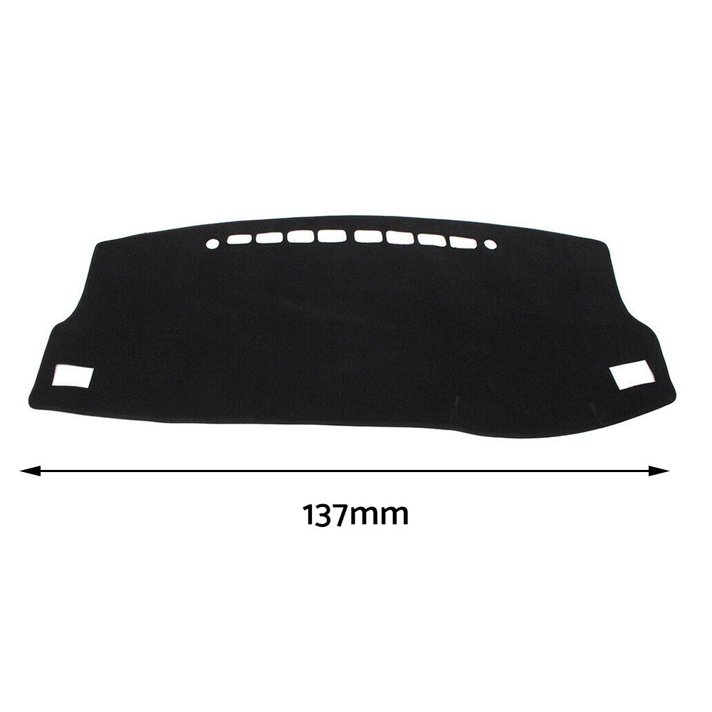 Dash Mat Suitable For Toyota Corolla 2014-2018 Hatch Dashboard Cover Black-1
