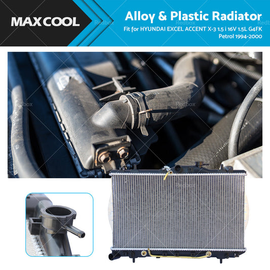 Radiator 1.5i for Hyundai Excel Accent X3 1994-2000
