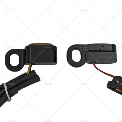 LED Mini Turn Signal Light Suitable for Harley Dyna Indicator Blinker Lamp Smoke-4